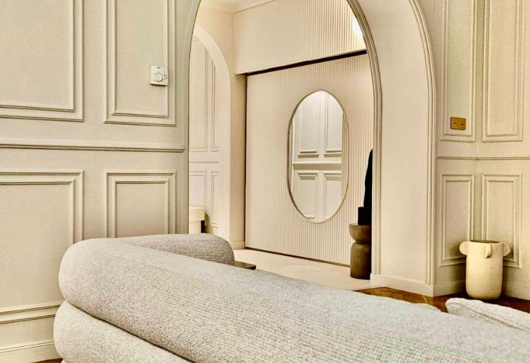 Magnifique salon rénové par GEPM notre entreprise de rénovation à Nice