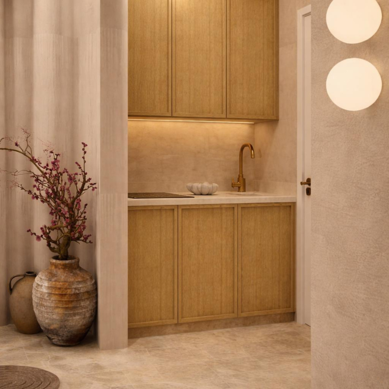 Renovation d'appartement Saint Tropez aveec magnifique decoration d'intérieur