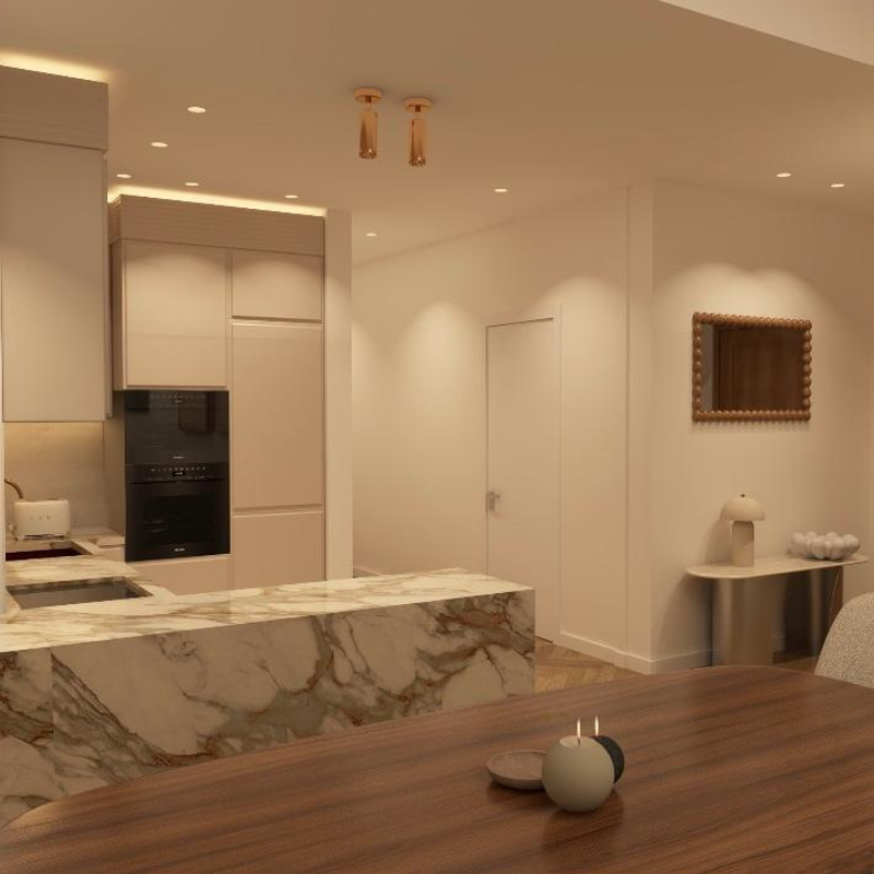 Renovation d'appartement Saint Tropez magnifique renovation de salon