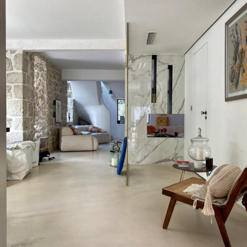 Renovation appartement Mont Boron salon déco d'intérieur