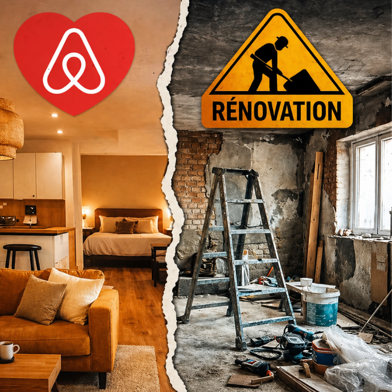 Renovation investissement locatif Vieux Nice