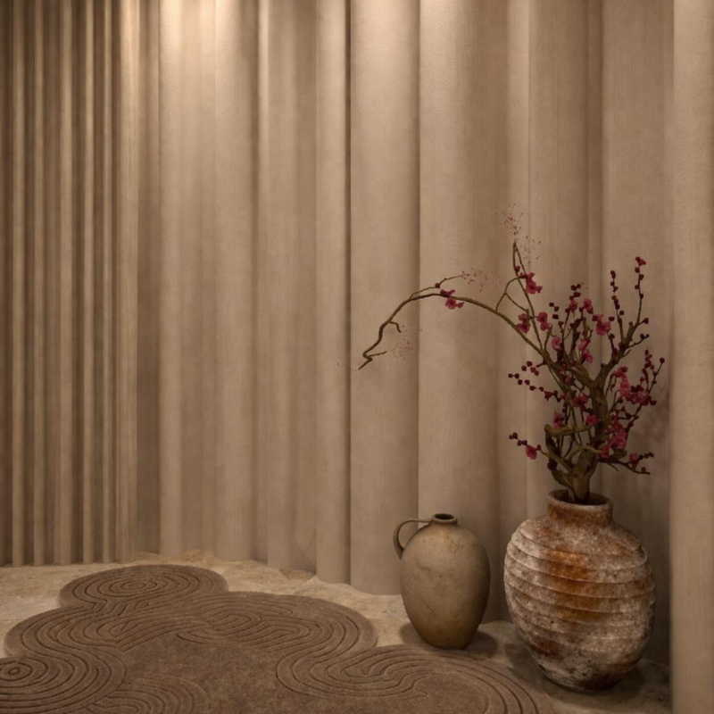 Magnifique décoration dans le cadre d'une renovation d'appartement Saint Tropez